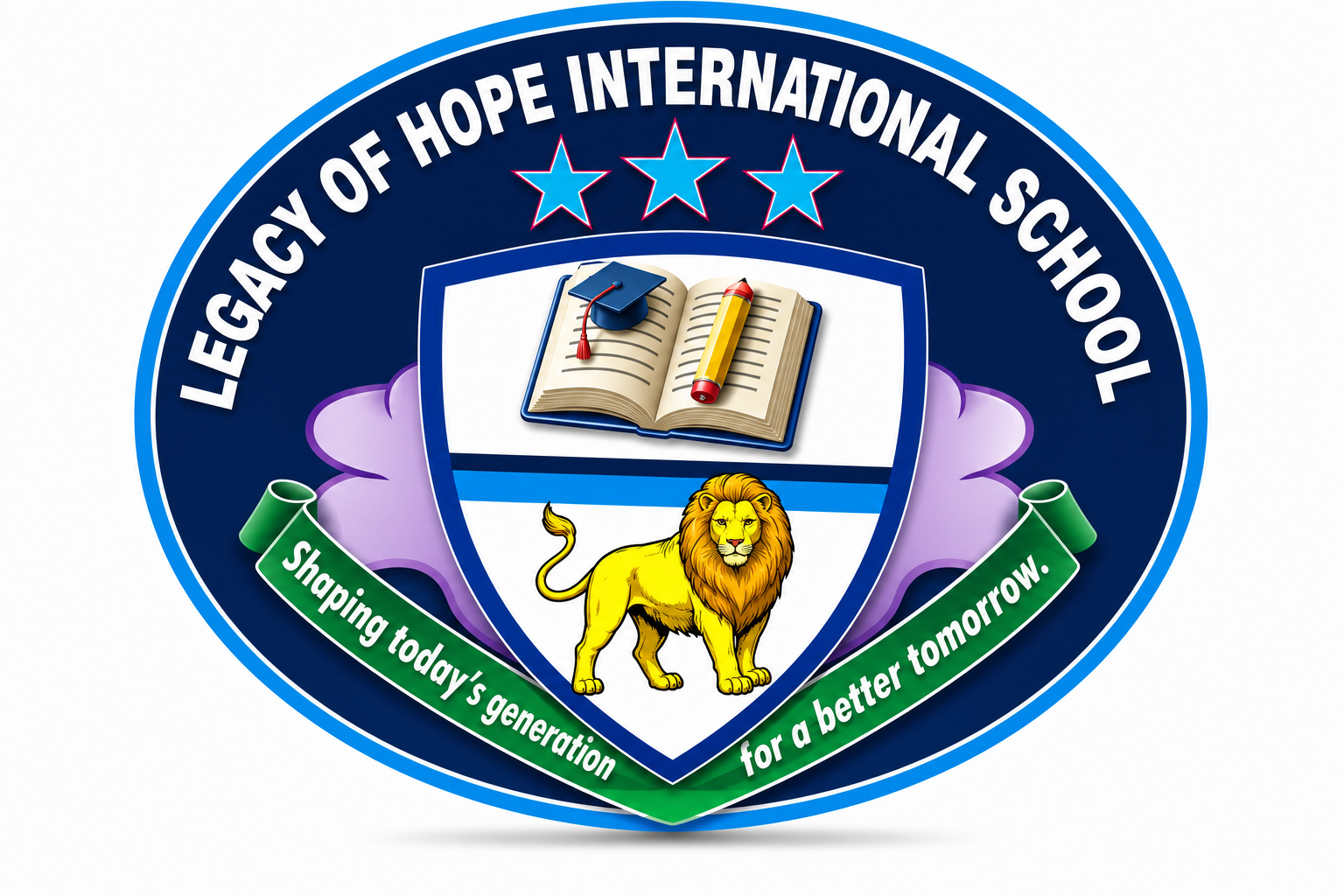 Legacy of Hope International School emblem